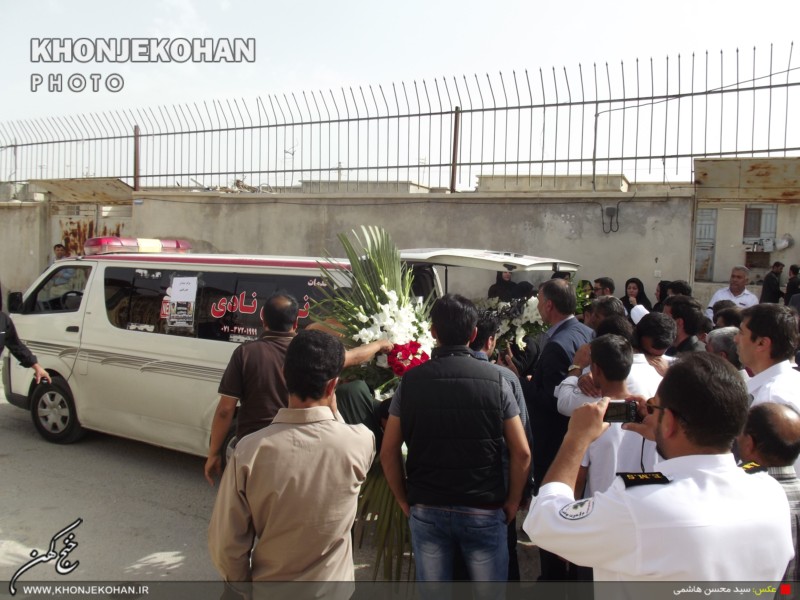 گزارش تصويري: تشييع باشكوه پيكر امدادگر خوش اخلاق/ 