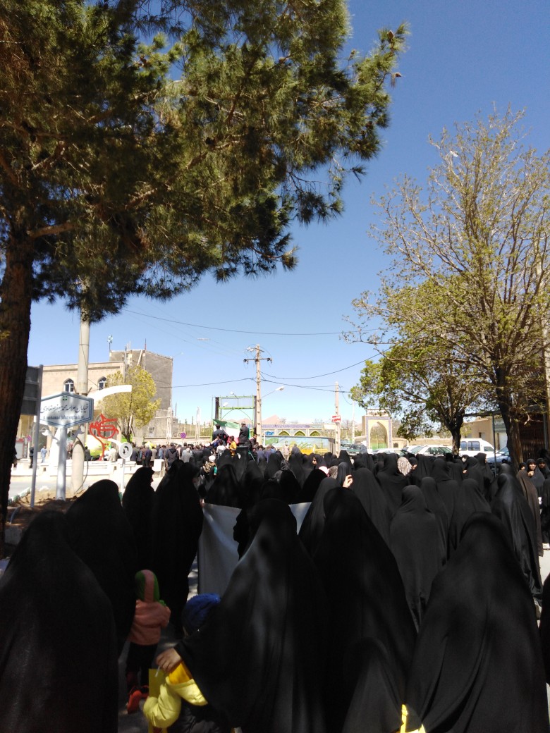 راهپیمایی روز قدس شهرستان صغاد
