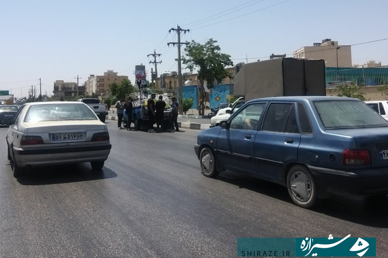 نظم شهری که در حراج وانت بارهای میوه فروش به تاراج می‌رود