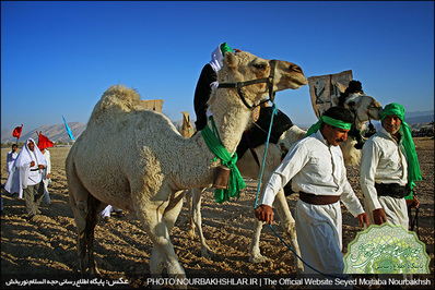 بازسازی واقعه ی بزرگ و تاریخی غدیر خم در لارستان