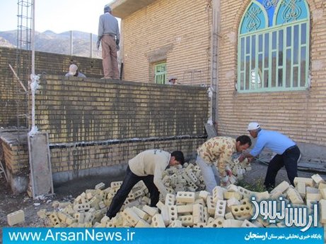 اردوی جهادی دانشجویان بسیجی در ارسنجان