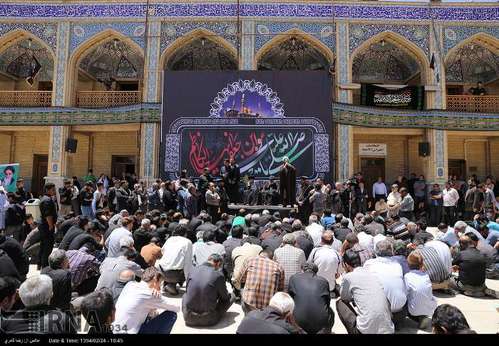 عزاداری روز شهادت حضرت موسی بن جعفر(ع) در شیراز