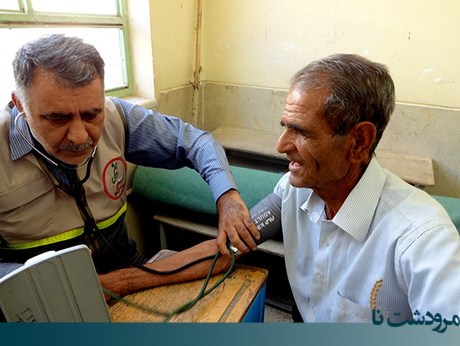 اردو جهادی تیم پزشکی مرودشت در روستای کودین کامفیروز