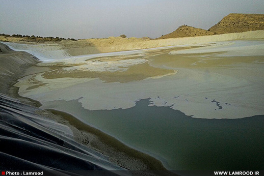 ورود مواد سمی به طبیعت علامرودشت