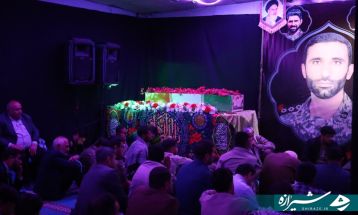 آئین دهمین سالگرد شهید مدافع‌حرم علیرضا قلی‌پور