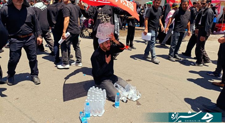 مشهدالرضا رنگ و بوی کربلا گرفت