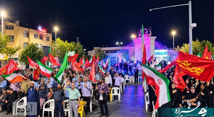 ۲۰۰ شب سنگرداری مردم فارس